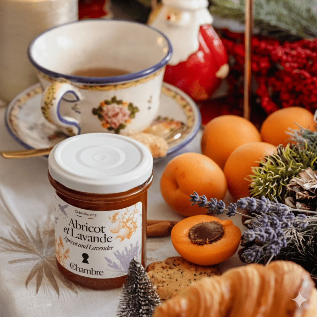 Le coffret de noël de pots de confitures artisanales de 100g à offrir à votre mère ou votre grand-mère